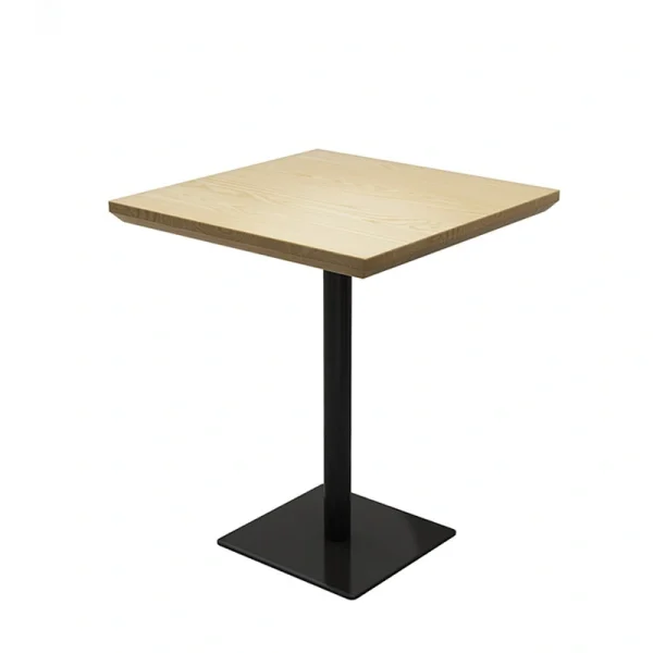 Factory Wholesale Minimalist Commercial Restaurant Table and Chair Set – Includes Leather-Upholstered Booth Sofas