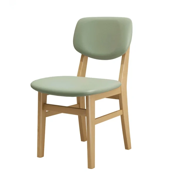 Factory Wholesale Minimalist Commercial Restaurant Table and Chair Set – Includes Leather-Upholstered Booth Sofas