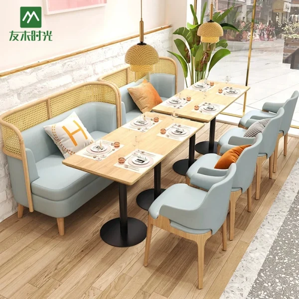Premium Custom Restaurant Furniture for Café, Tea House, and Casual Dining Projects – Restaurant Furniture Factory