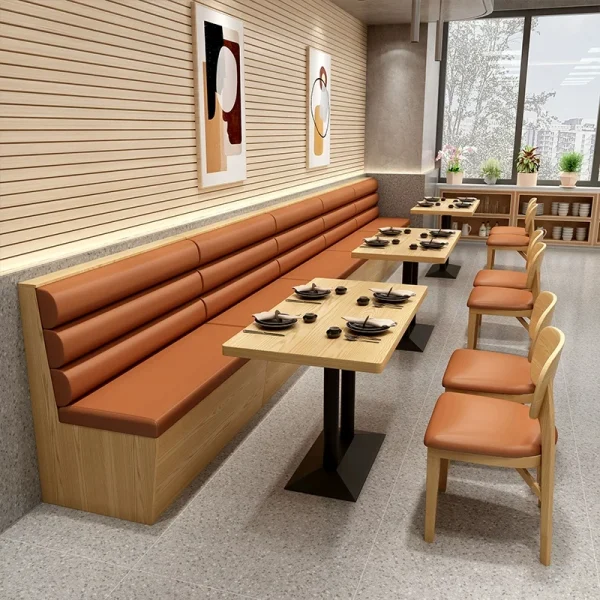 Wholesale Restaurant Furniture Suitable for Casual Chinese Restaurant, Shopping Mall Restaurant, Japanese Restaurant