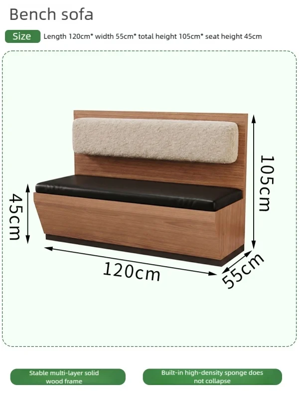Factory Bulk Custom Commercial Restaurant Furniture Sets for Minimalist Restaurant and Cafe (Including Booth Seating, Tables, and Chairs)
