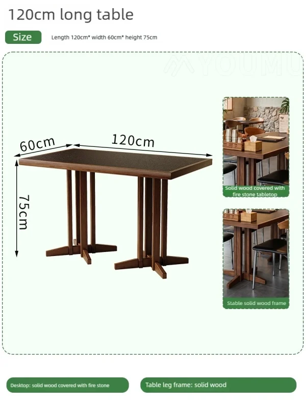 One-stop Custom Cafe Furniture – Coffee-colored Dining Furniture That Complements the Café Setting – China Restaurant Factory