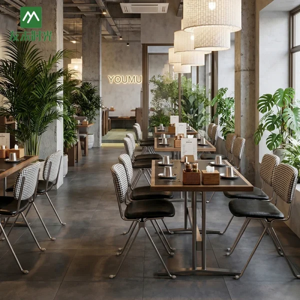 Wholesale Cafe Furniture, Cafe Table and Chair Set, 2-seater Restaurant Table Set