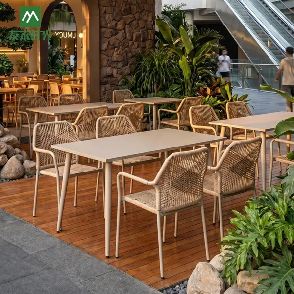 China Restaurant Outdoor Furniture Supplier – Supplying Various Types of Commercial Outdoor Restaurant Furniture