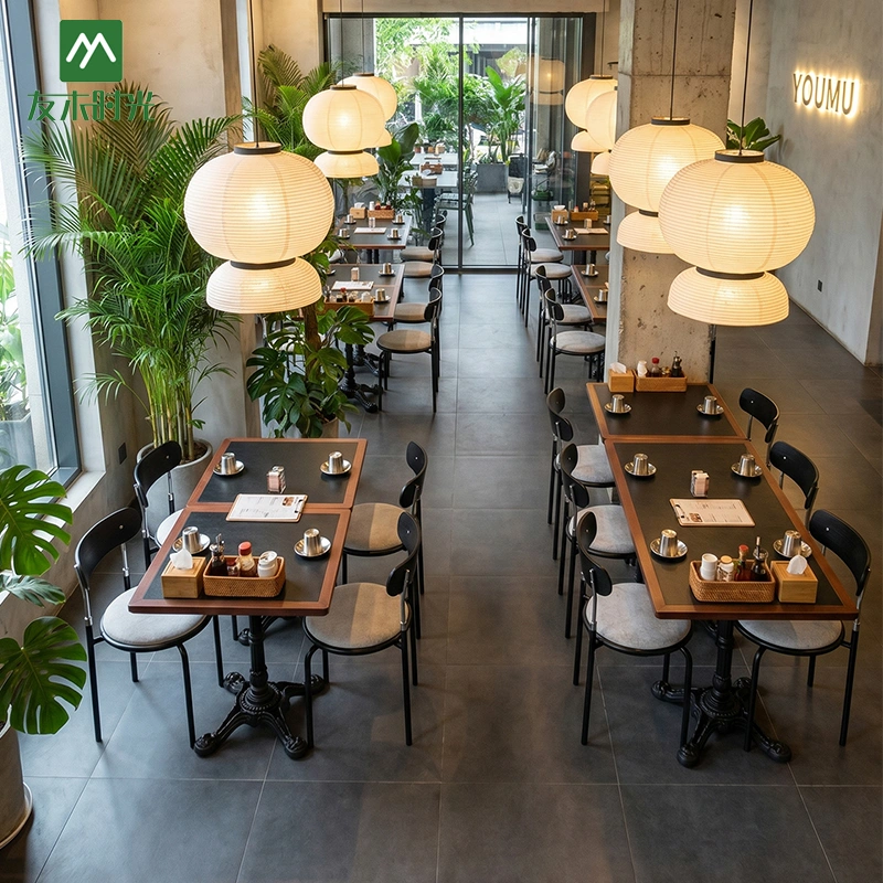 Casual Restaurant Furniture, Retro-style restaurant furniture for Sale – One-stop restaurant furniture supplier in China - Image 4