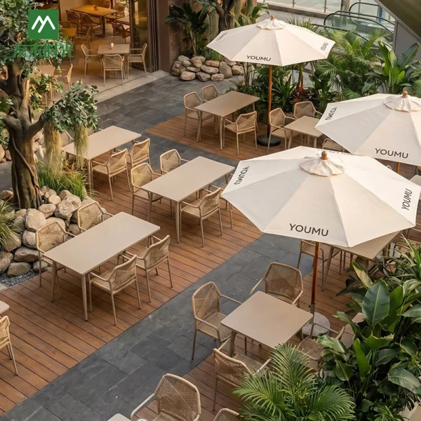 China Restaurant Outdoor Furniture Supplier – Supplying Various Types of Commercial Outdoor Restaurant Furniture