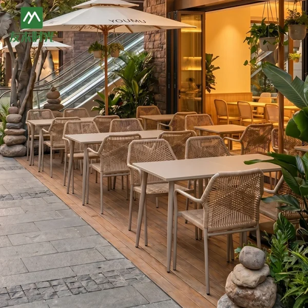 China Restaurant Outdoor Furniture Supplier – Supplying Various Types of Commercial Outdoor Restaurant Furniture