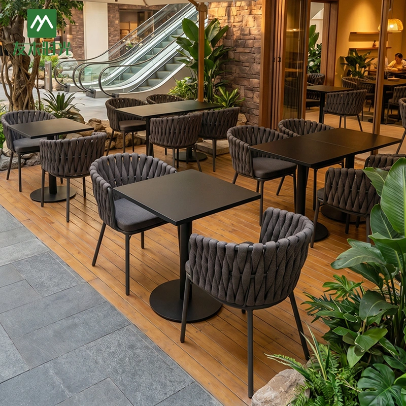 Commercial Outdoor Restaurant Furniture, Aluminum Restaurant Outdoor Furniture Supply – China Outdoor Restaurant Furniture Factory - Image 3