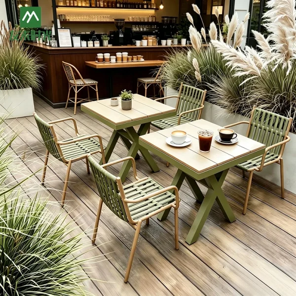 Factory Supply Outdoor Furniture for Restaurants Garden-Style Outdoor Restaurant Patio Furniture – Supplied by Foshan Restaurant Furniture Factory