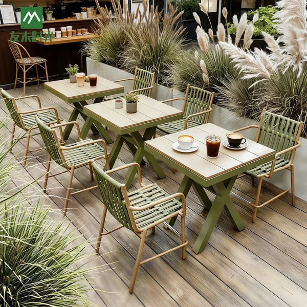 Factory Supply Outdoor Furniture for Restaurants Garden-Style Outdoor Restaurant Patio Furniture – Supplied by Foshan Restaurant Furniture Factory