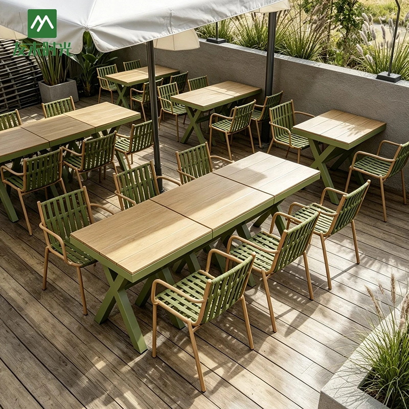 Factory Supply Outdoor Furniture for Restaurants Garden-Style Outdoor Restaurant Patio Furniture – Supplied by Foshan Restaurant Furniture Factory - Image 4