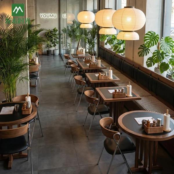 Custom High-End Themed Restaurant Furniture Sets for Various Dining Projects – Chinese Restaurant Furniture Manufacturer