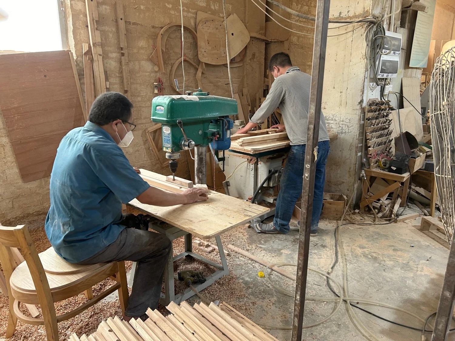 Restaurant Furniture Production Woodworking Machining Process