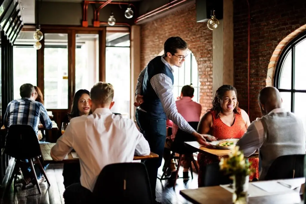 popular restaurant