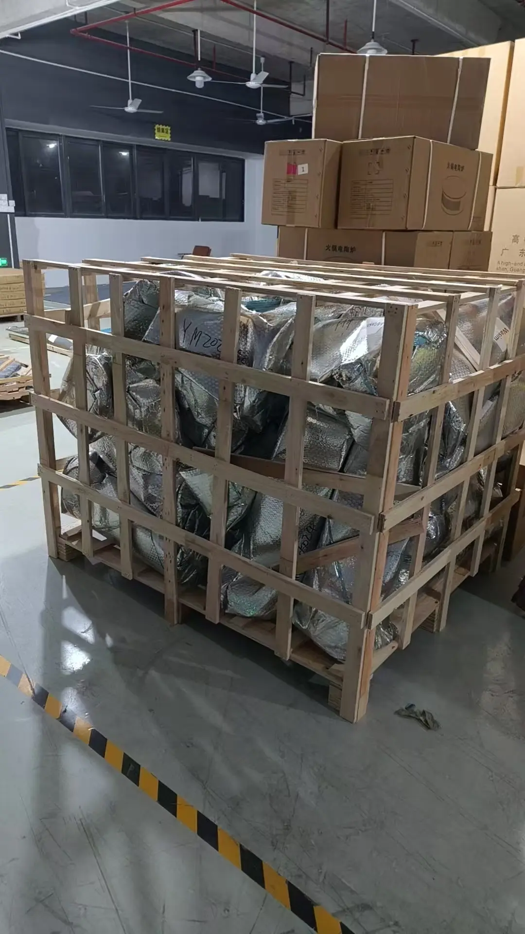 reinforced shipping packaging for restaurant furniture