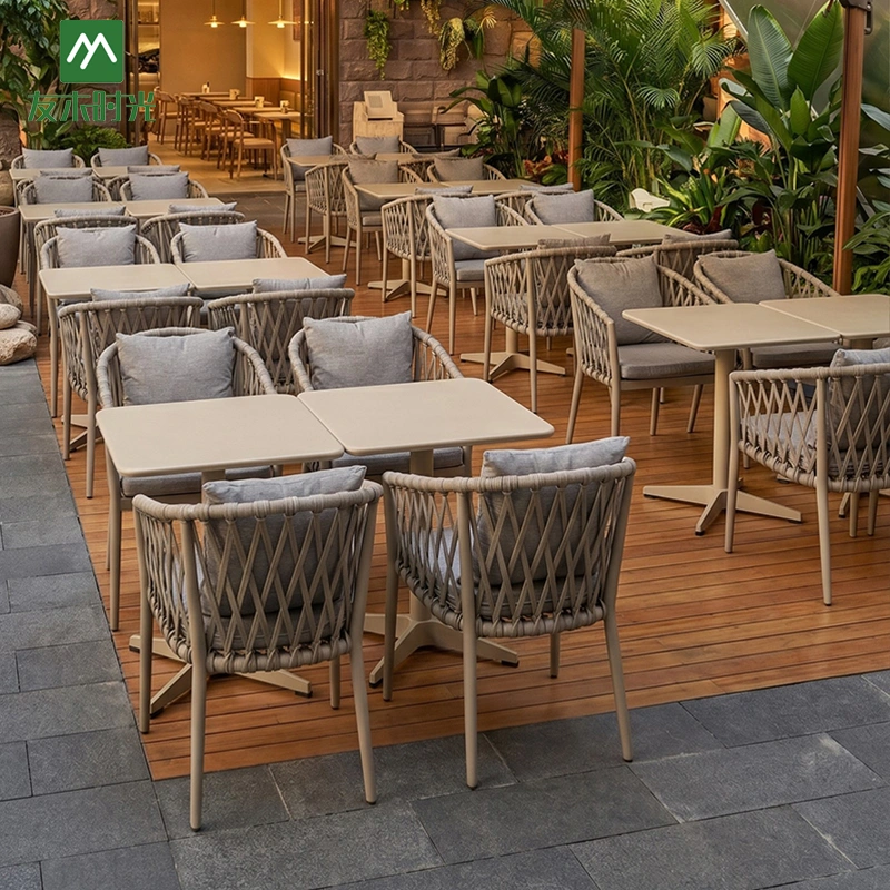 Wholesale Waterproof Aluminum Frame Outdoor Furniture Table and Chair Sets for Commercial Cafés and Restaurants – Factory Direct Quote, Low MOQ