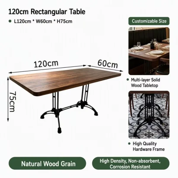 High-Quality Bistro Table and Chair Set with Black Leather Seating – China Factory Supply