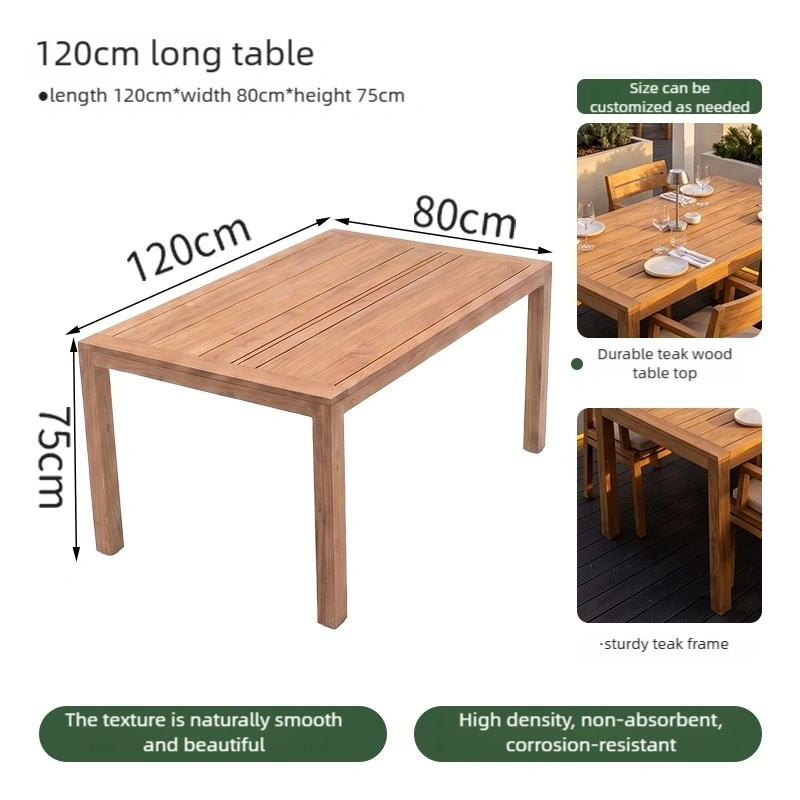 Oil Teak Outdoor Furniture for Sale – Hotel Patio Furniture, Resort Outdoor Furniture - Image 7