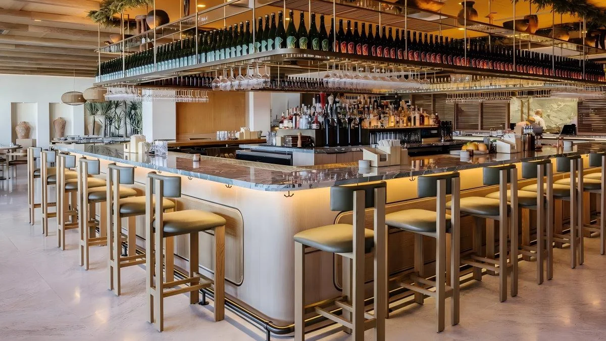 bar stools and counter seating