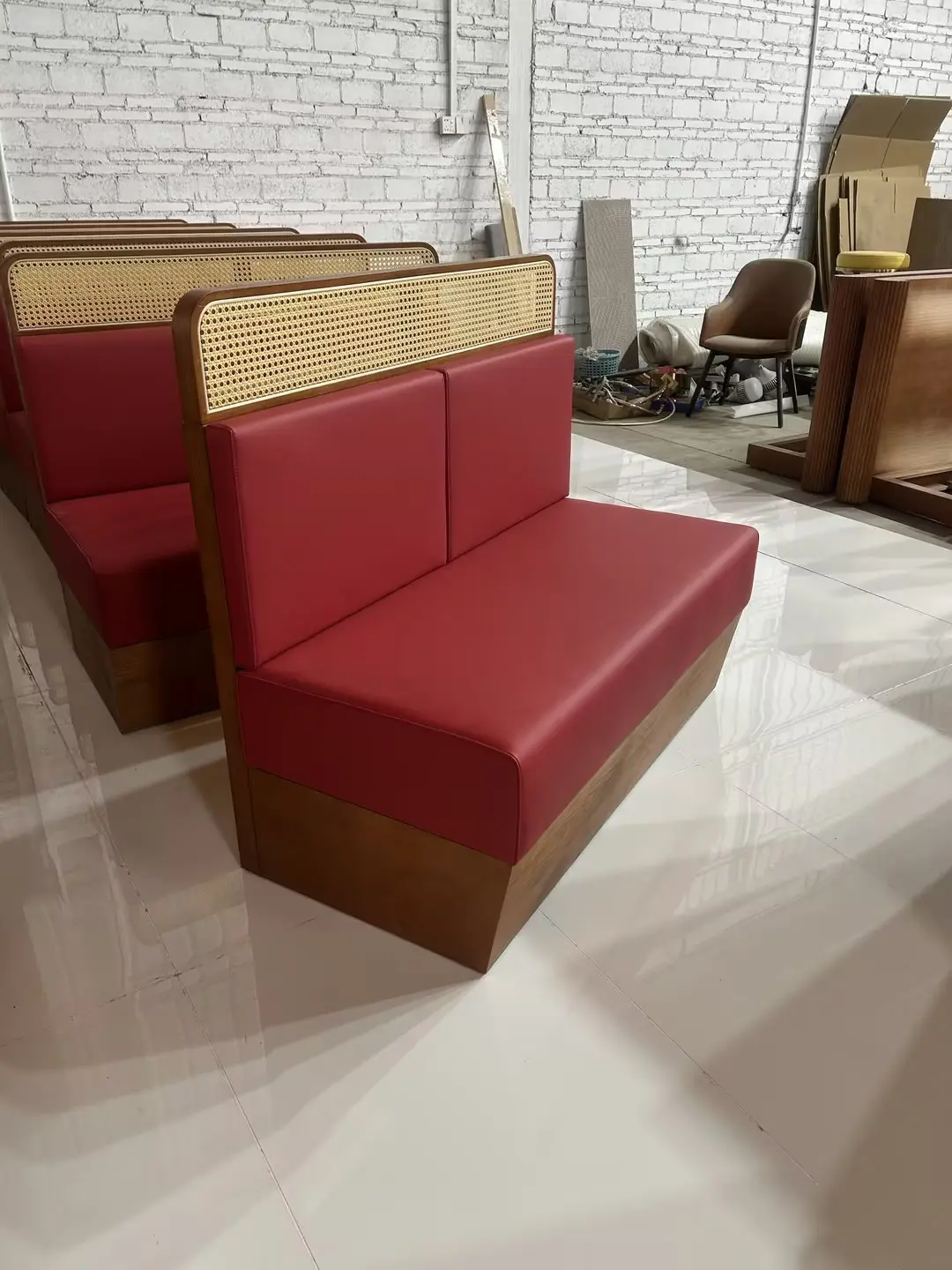 booth seating factory manufacturing Youmu Shiguang (2)