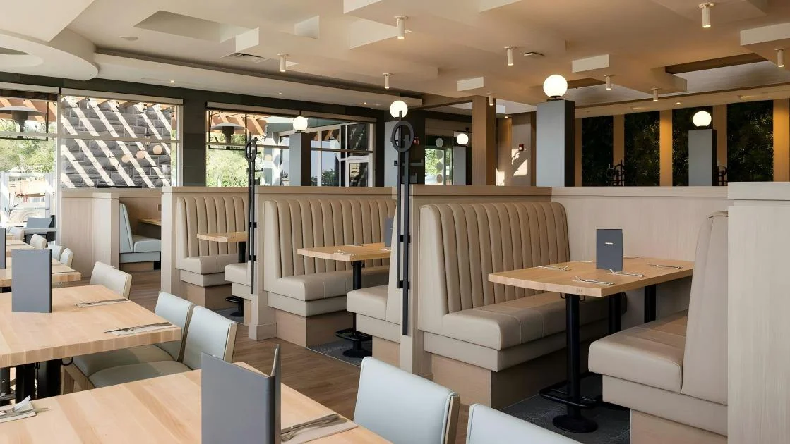 booth seating layout