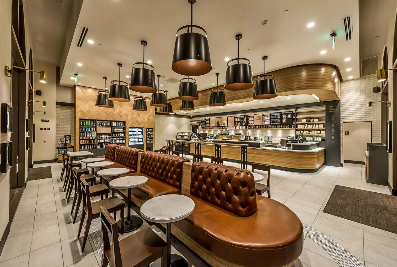 elegant café