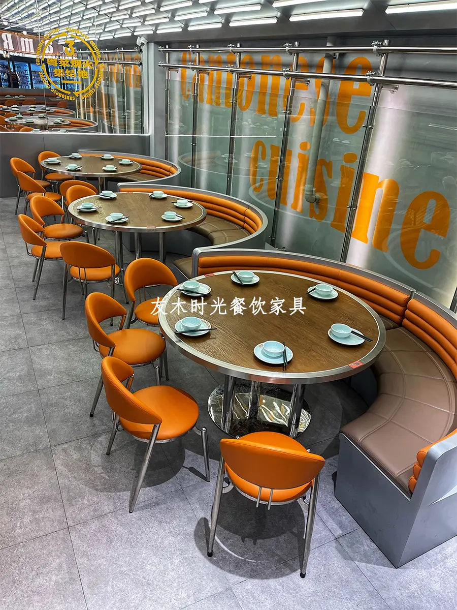 wholesale curved booth seating (2)