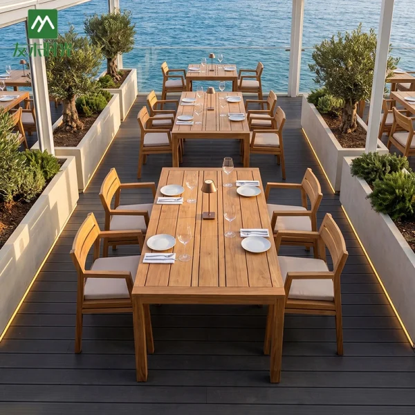 Oil Teak Outdoor Furniture for Sale – Hotel Patio Furniture, Resort Outdoor Furniture