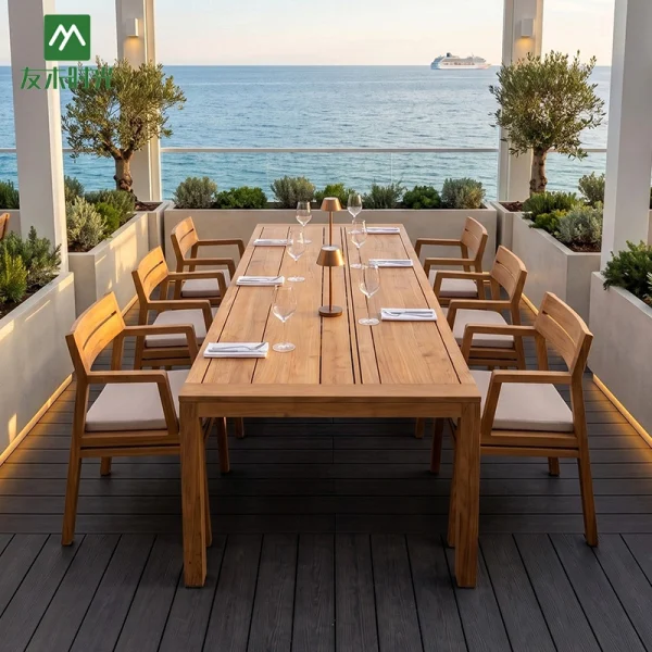 Oil Teak Outdoor Furniture for Sale – Hotel Patio Furniture, Resort Outdoor Furniture