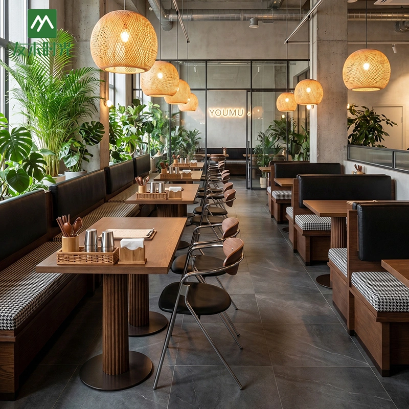 wholesale restaurant booth seating set 303