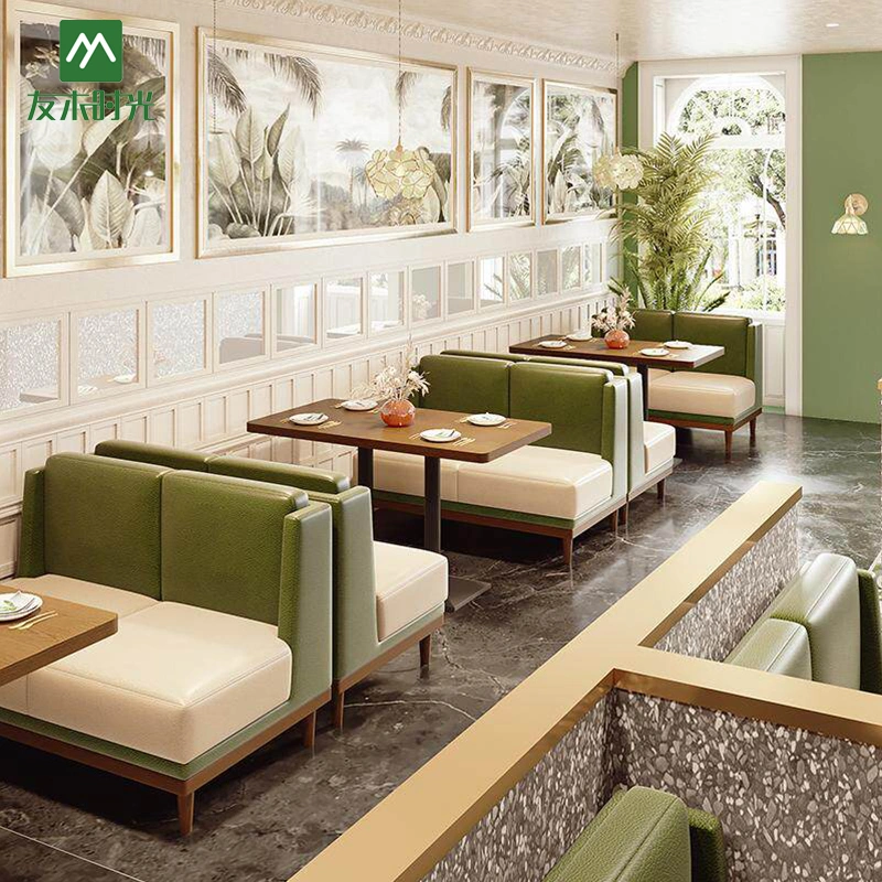 wholesale restaurant booth seating set