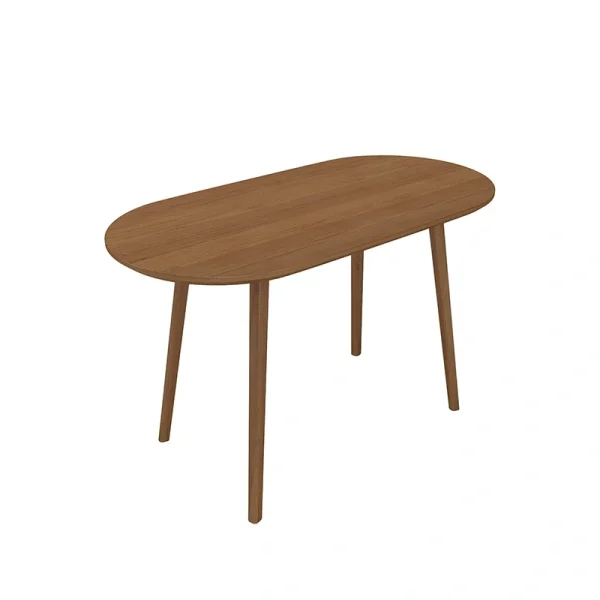 Wholesale Restaurant & Café Table and Chair Set: Walnut-Finish Frame with PU Leather Booth Seating – Customizable Size, Color, and Logo