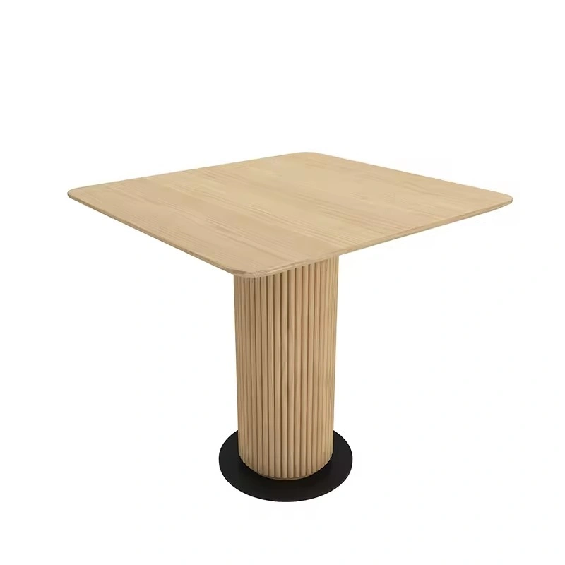 Restaurant Dinner Table In Various Sizes with Customizable Metal Bases - Image 13