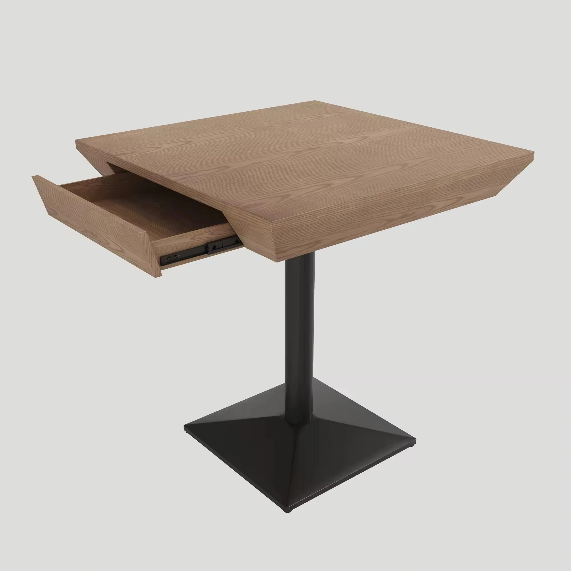 Restaurant Dinner Table In Various Sizes with Customizable Metal Bases - Image 15