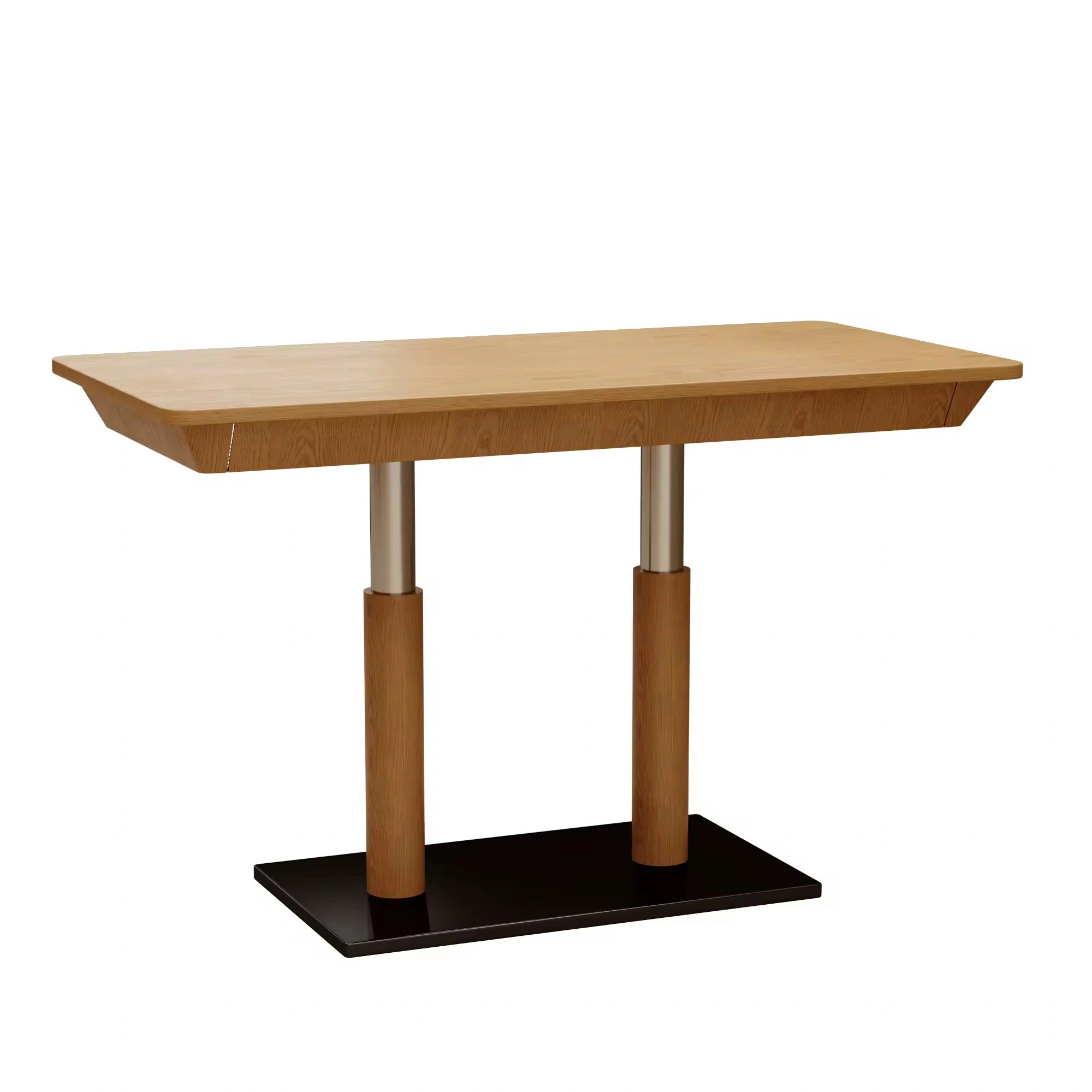 Restaurant Dinner Table In Various Sizes with Customizable Metal Bases - Image 3