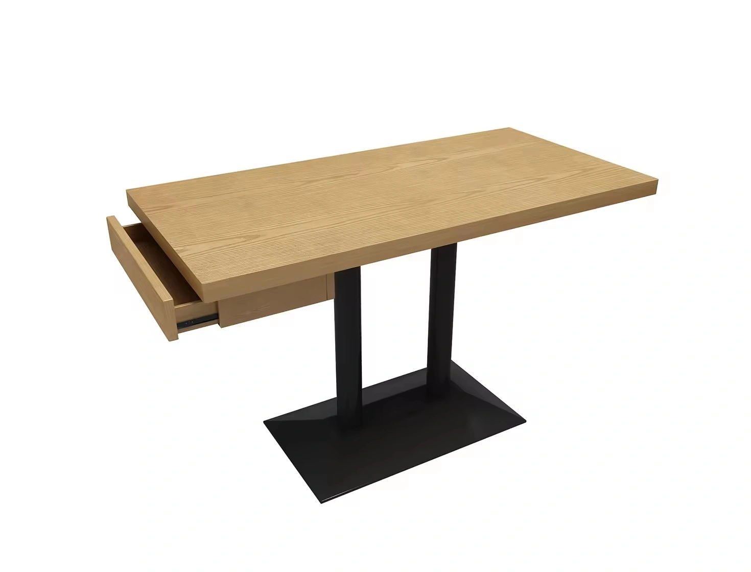 Restaurant Dinner Table In Various Sizes with Customizable Metal Bases - Image 7