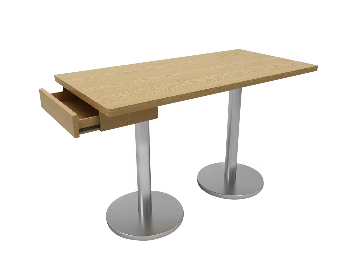 Restaurant Dinner Table In Various Sizes with Customizable Metal Bases - Image 8