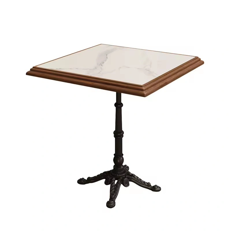 Marble Top Restaurant Table – Customizable Sizes and Materials - Image 6