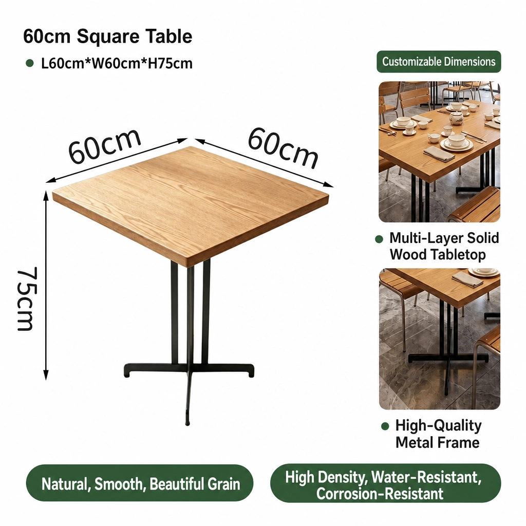 Restaurant Booths and Tables Wholesale – Factory Supply from Foshan, China - Image 9
