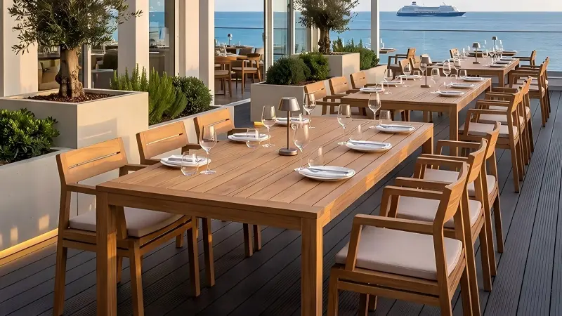 teak wood outdoor furniture