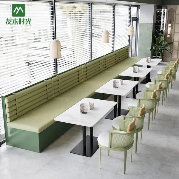 Wholesale Restaurant Bench Seating, Table and Chair Set