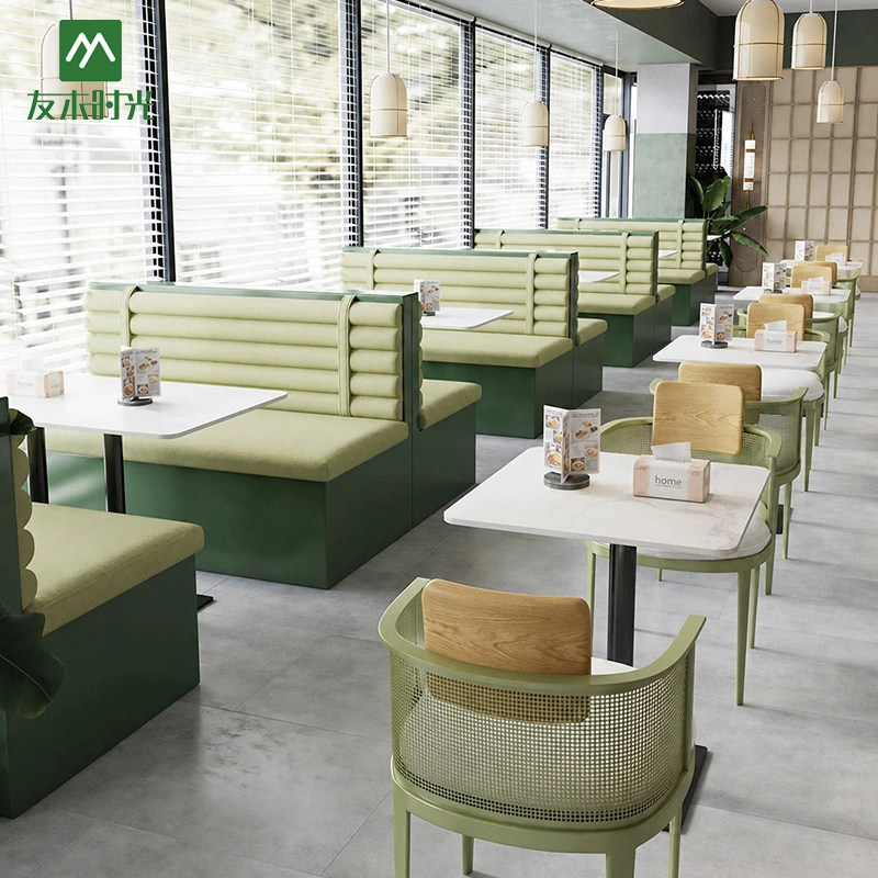 Wholesale Restaurant Bench Seating, Table and Chair Set - 图片 2