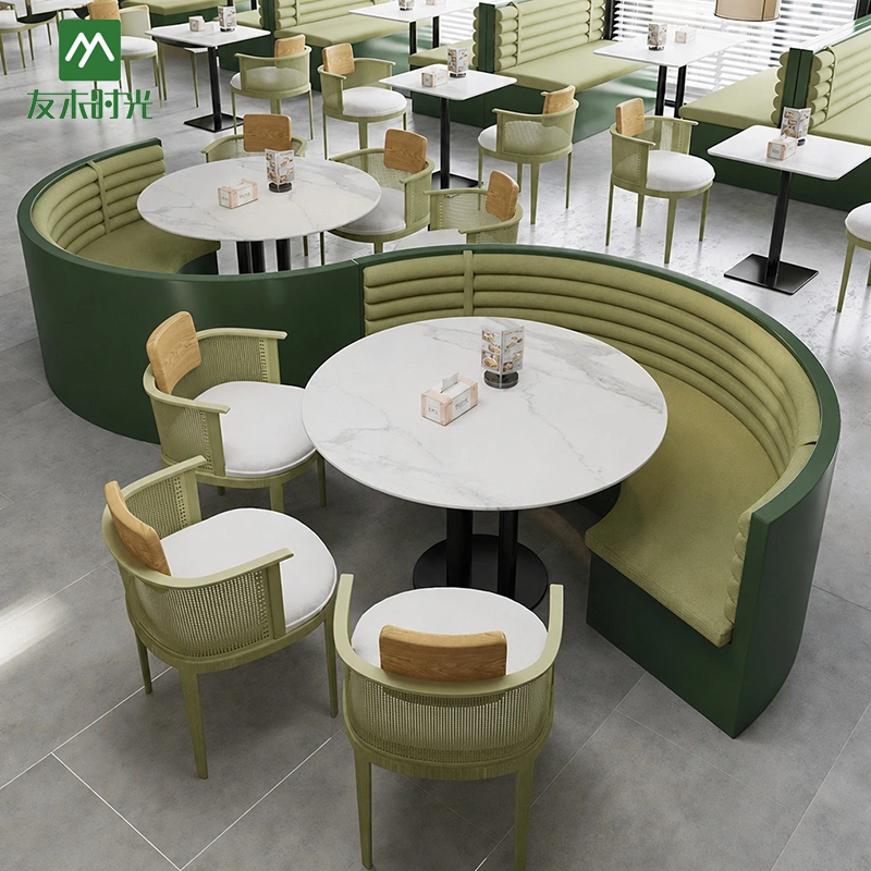 Wholesale Restaurant Bench Seating, Table and Chair Set - 图片 3