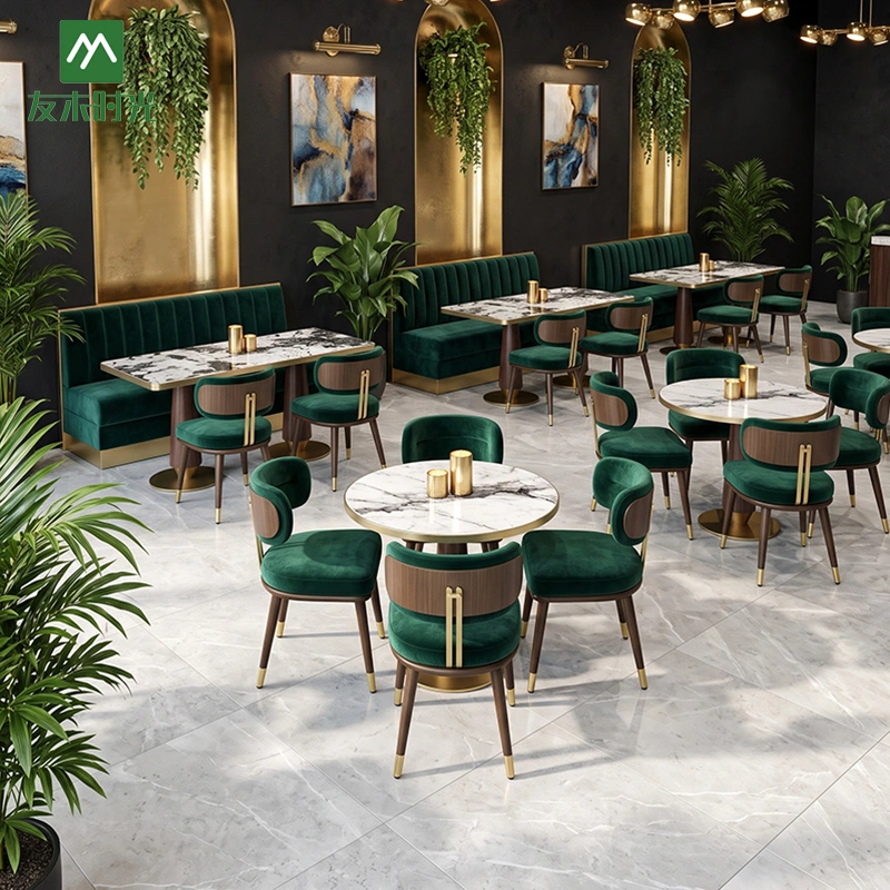 Marble Restaurant Table and Chair Set for Modern Dining Spaces – China Factory Supply - Image 2