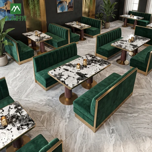 Marble Restaurant Table and Chair Set for Modern Dining Spaces – China Factory Supply