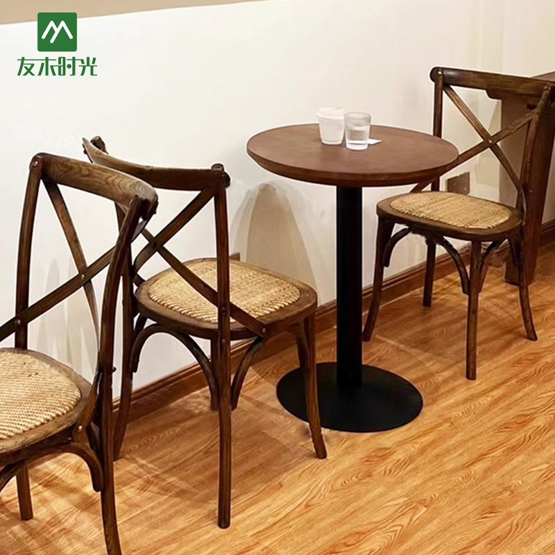 wooden dessert shop furniture