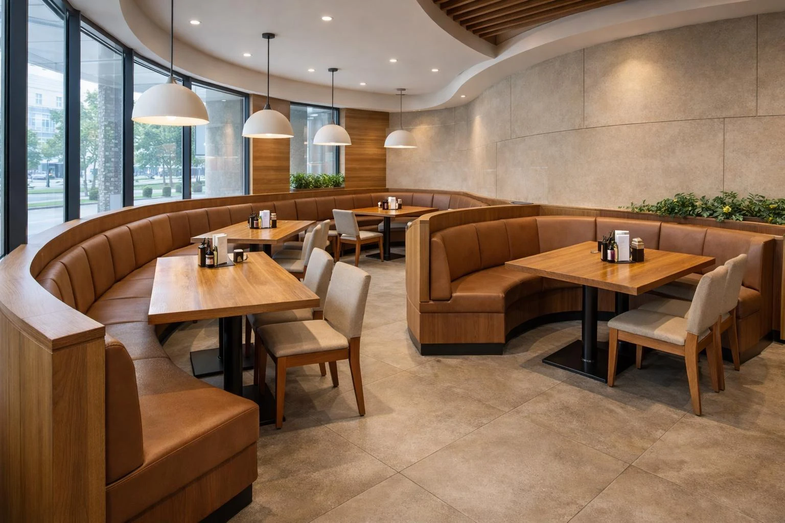 Custom Restaurant Furniture Design and Material Selection