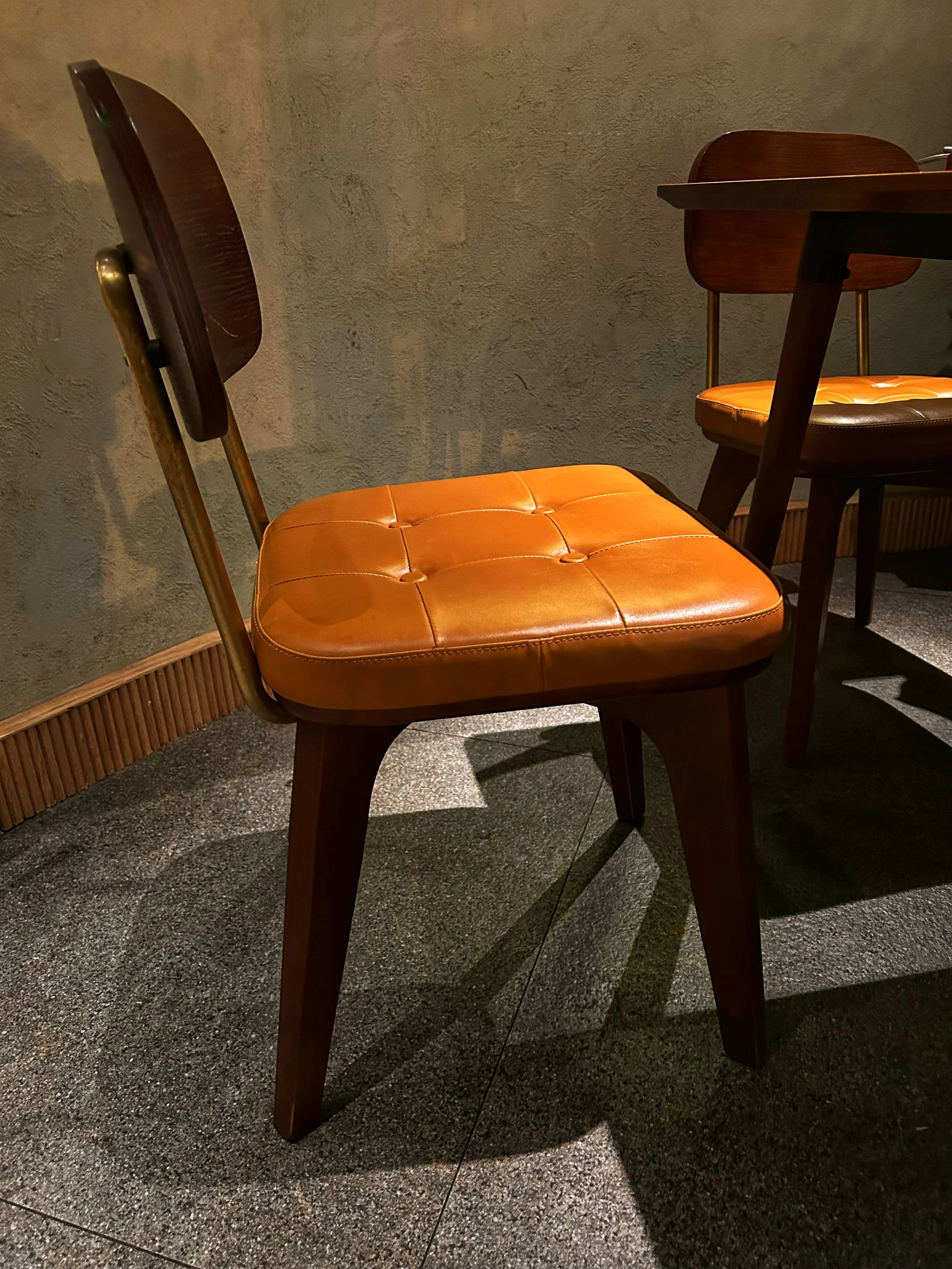 chairs specified for the Over Easy restaurant project (1)