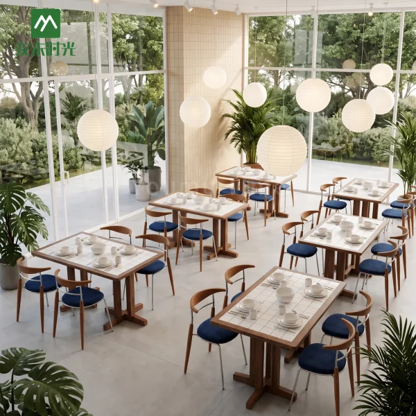 Factory Supply Casual Restaurant Furniture – Wholesale Restaurant Armchairs, Square Dining Table